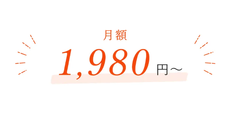 月額1,980円〜
